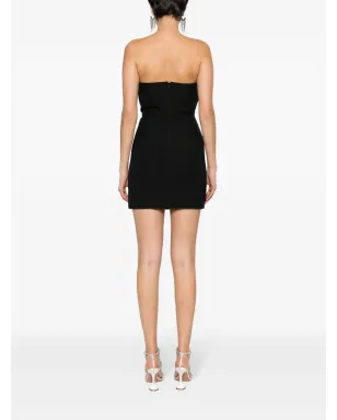 Roland Mouret ラインストーン装飾ストラップレス・ミニドレス - サムネイル4