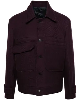 Costumein Dennip バージンウールジャケット - Purple - サムネイル1