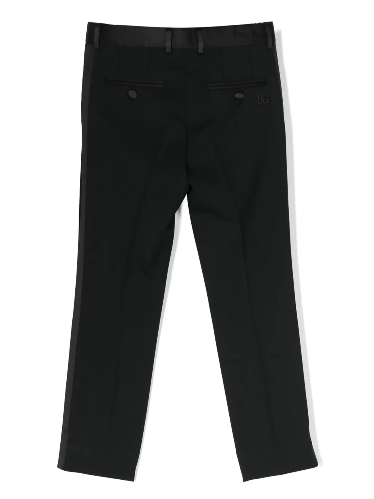 Dolce & Gabbana Kids テーラード ウール混紡 トラウザーズ - 画像2