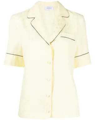 Off-White ロゴジャカード ボウリングシャツ - サムネイル1