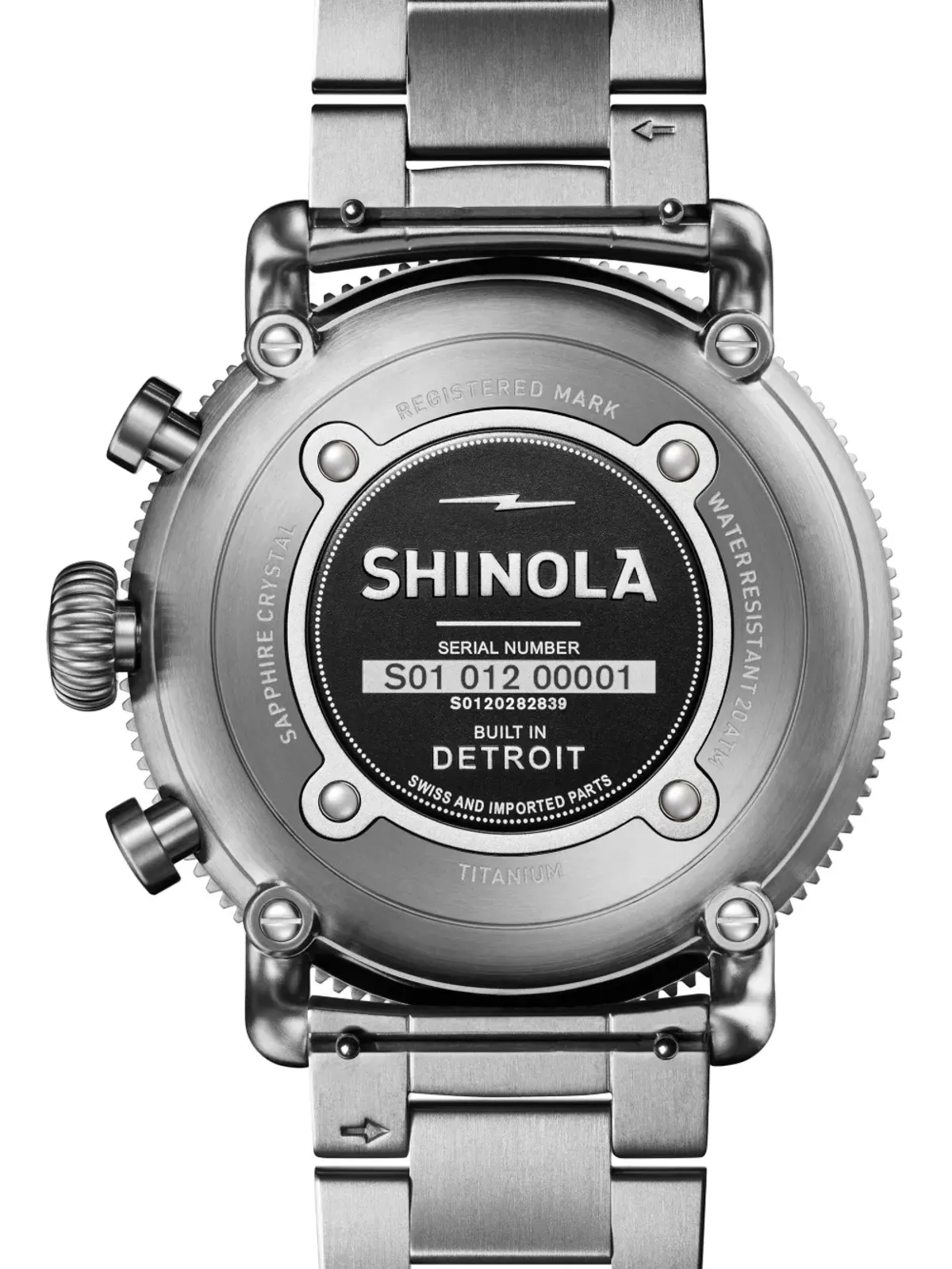 Shinola ランウェル スポート クロノ - シルバー - 画像4