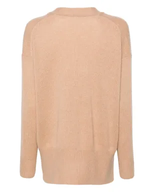 Jil Sander ドロップショルダー カシミヤ カーディガン - ブラウン - サムネイル2
