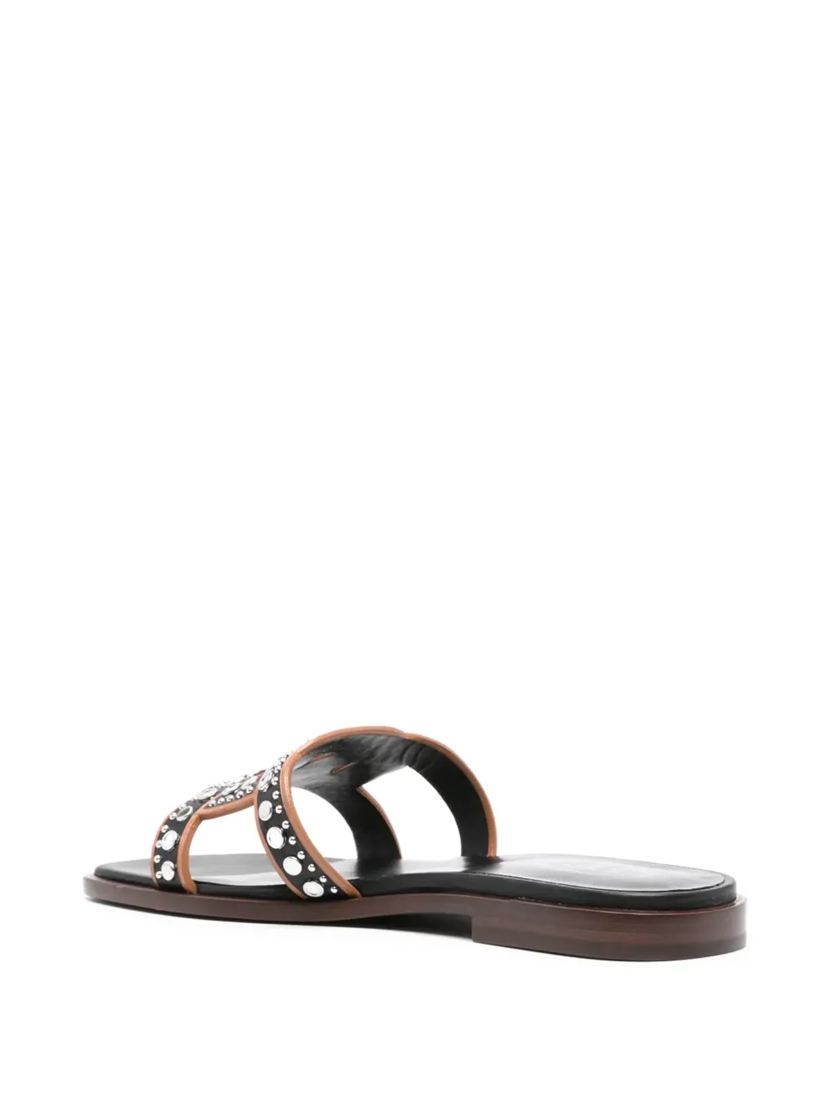 Tod's Kate フラットサンダル - ブラック - 画像3