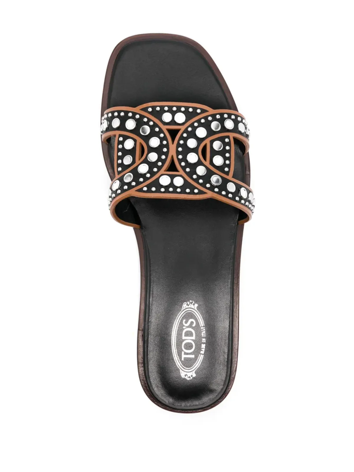 Tod's Kate フラットサンダル - ブラック - 画像4