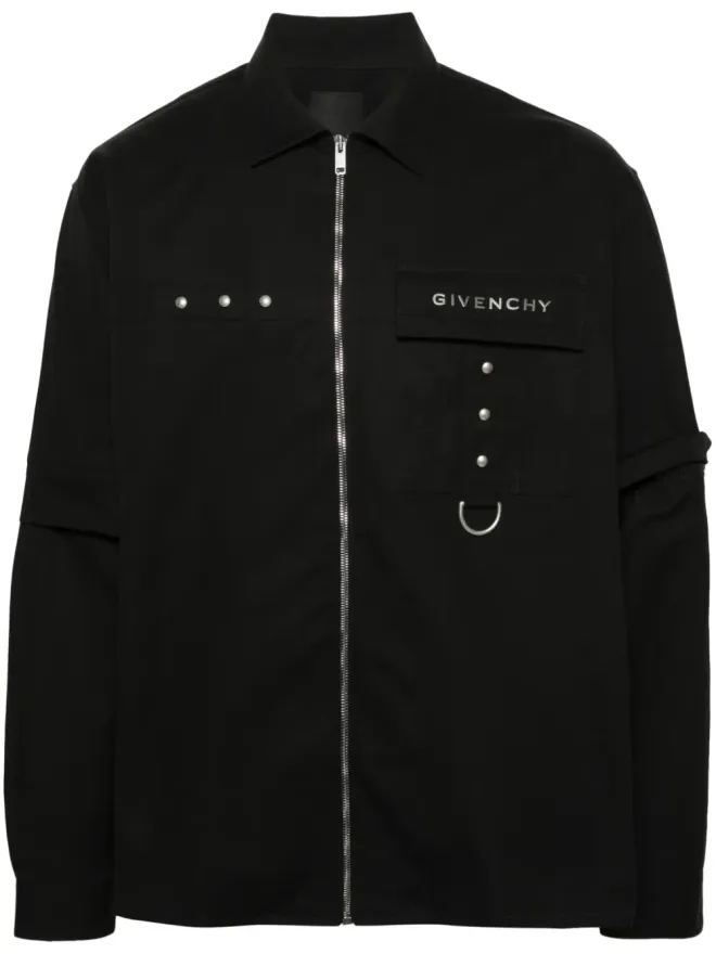 Givenchy Givenchy ジップアップ コットン シャツの商品画像