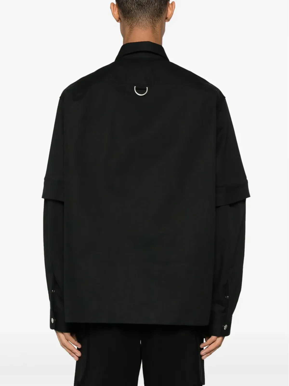 Givenchy ジップアップ コットン シャツ - 画像4
