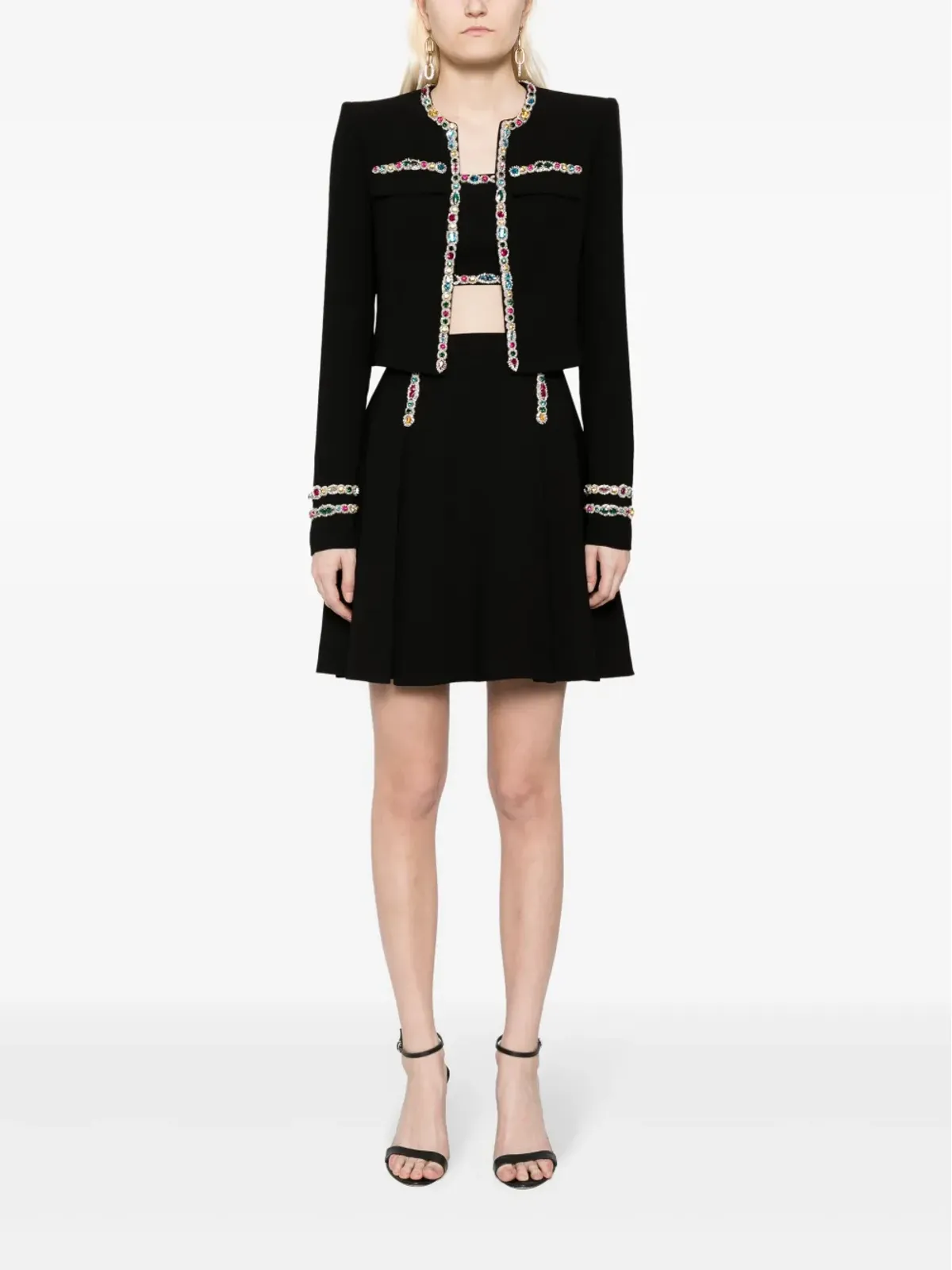 Zuhair Murad クリスタル装飾カディミニスカート - 画像2