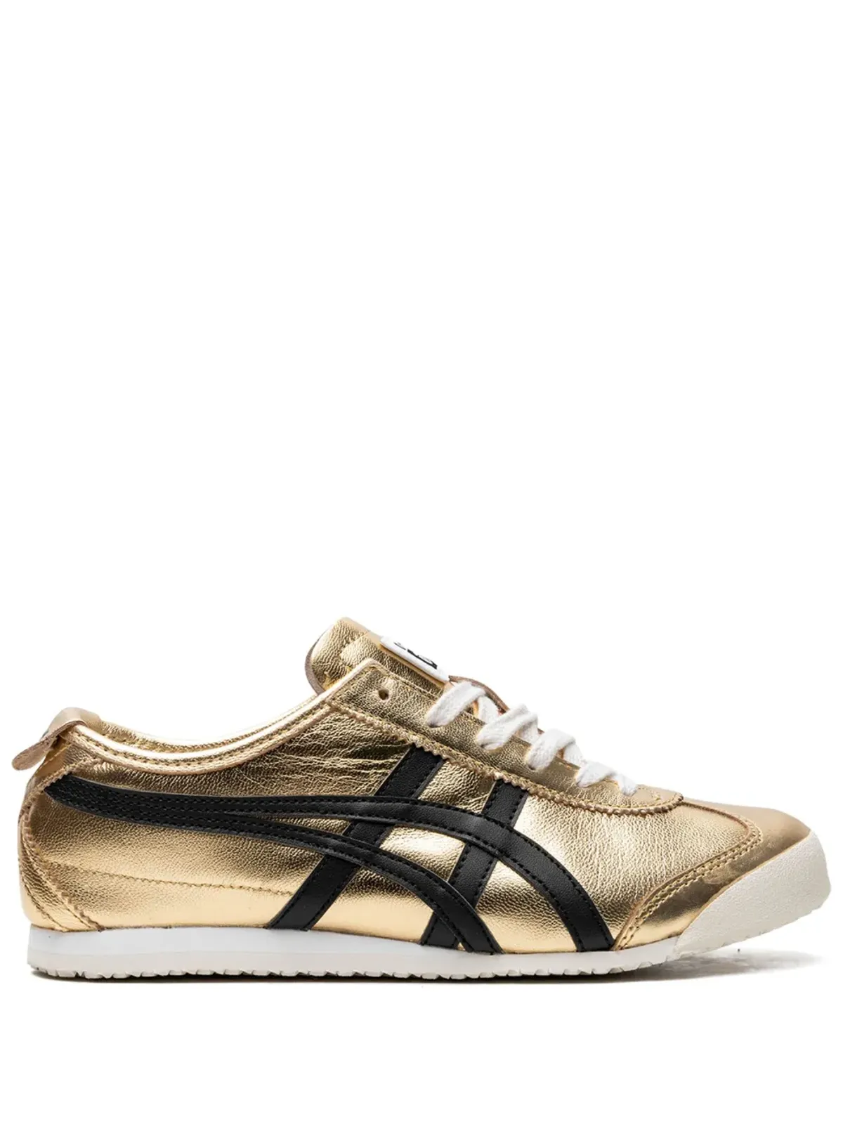 Onitsuka Tiger Mexico 66 ゴールド/ブラック スニーカー - 画像1