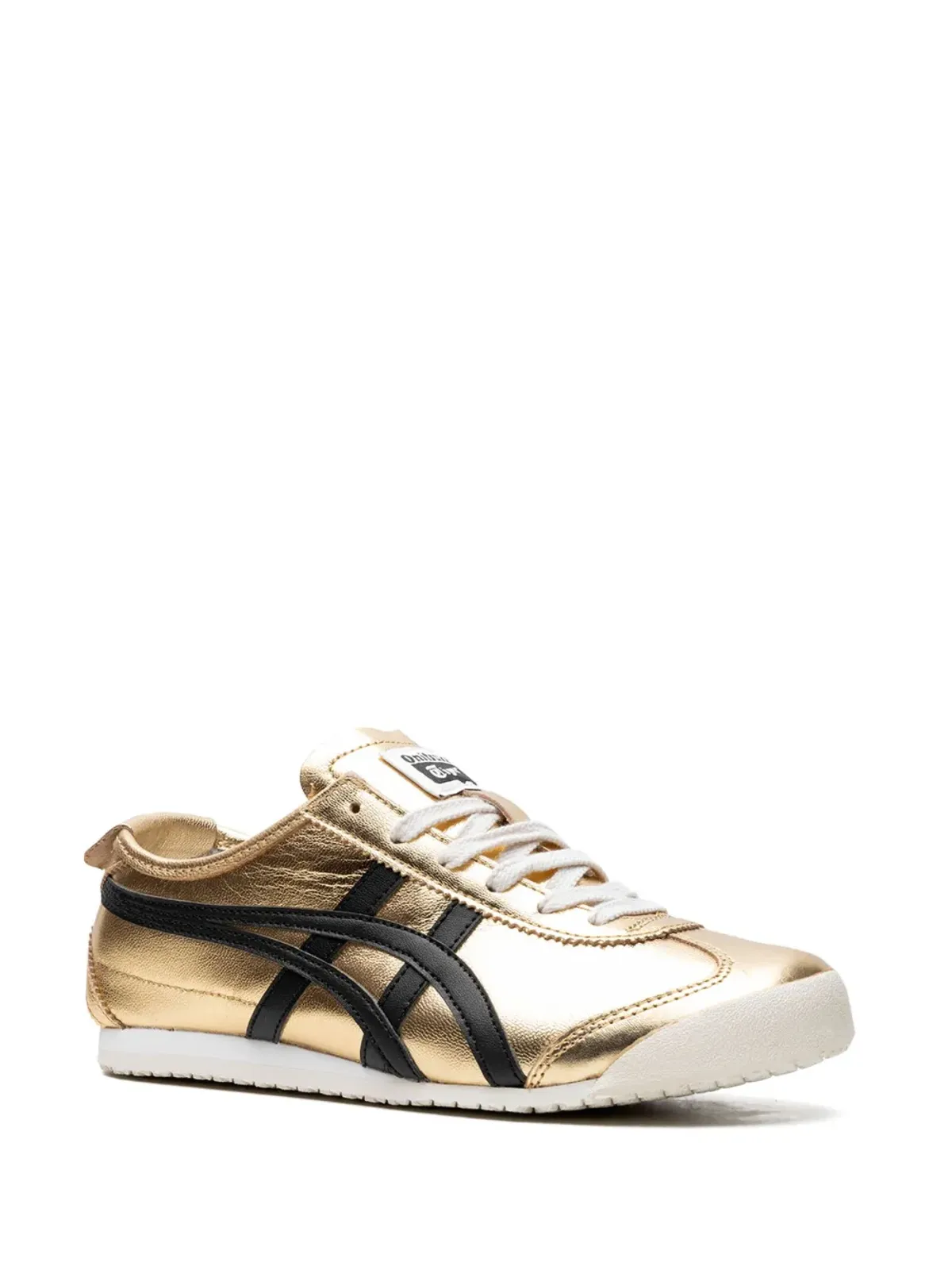 Onitsuka Tiger Mexico 66 ゴールド/ブラック スニーカー - 画像2