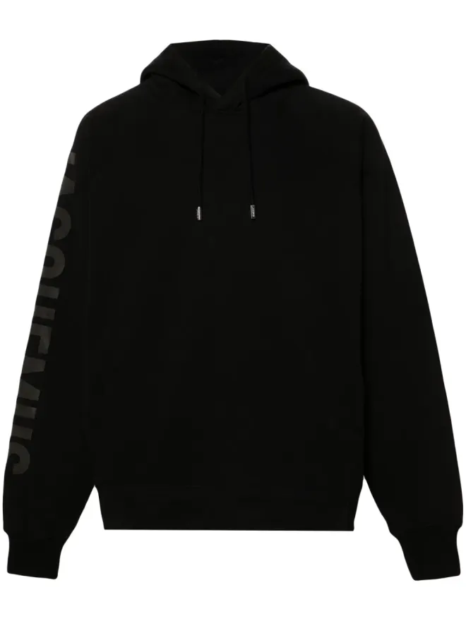 JACQUEMUS Jacquemus Le Hoodie Typo コットン・トップの商品画像