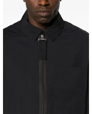 Jacquemus ジップフロント ユーティリティジャケット - ブラック - サムネイル5