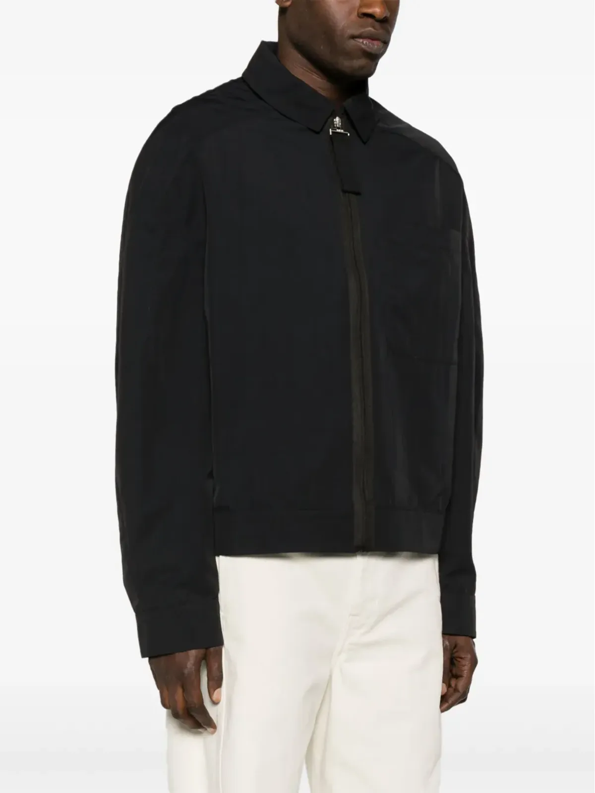 Jacquemus ジップフロント ユーティリティジャケット - ブラック - 画像3