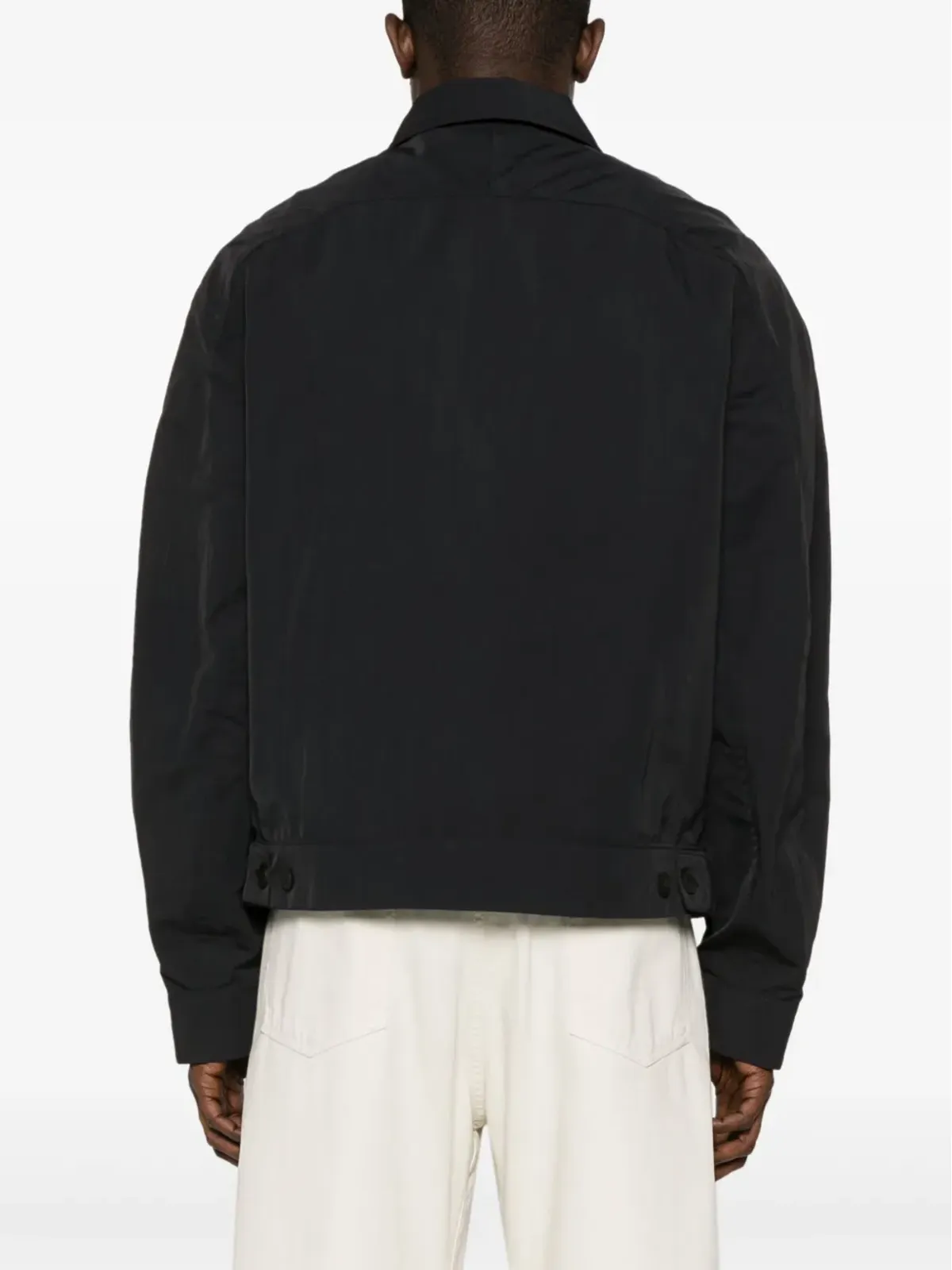 Jacquemus ジップフロント ユーティリティジャケット - ブラック - 画像4