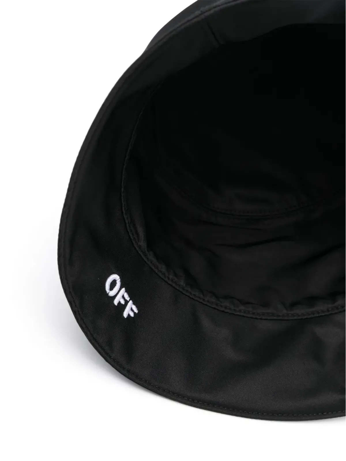 Off-White ロゴ刺繍 バケットハット - 画像2