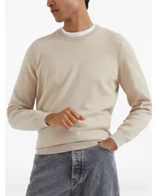 Brunello Cucinelli カシミヤフィットジャンパー - ニュートラル系 - サムネイル3