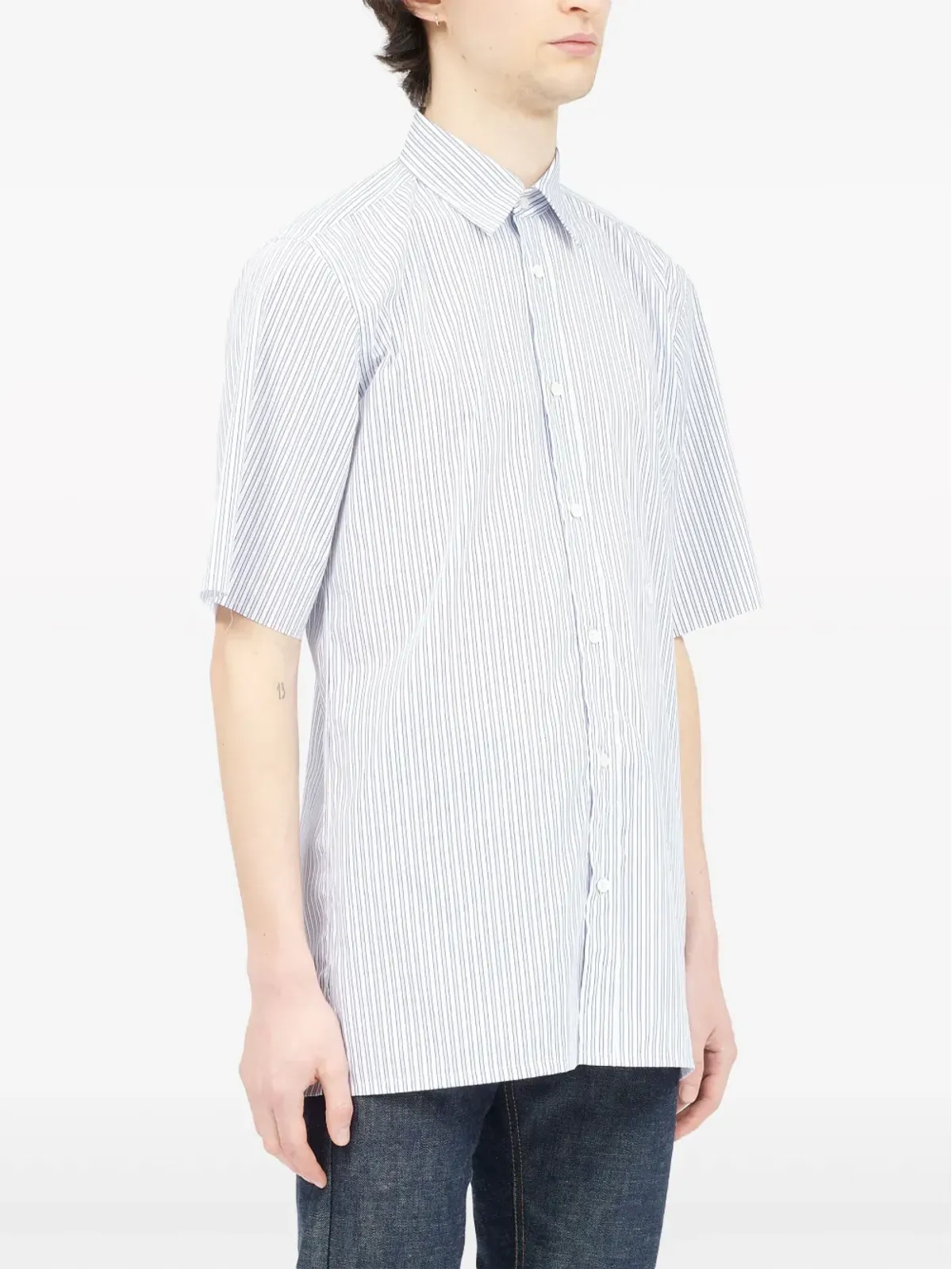 Maison Margiela Cストライプシャツ - ホワイト - 画像3