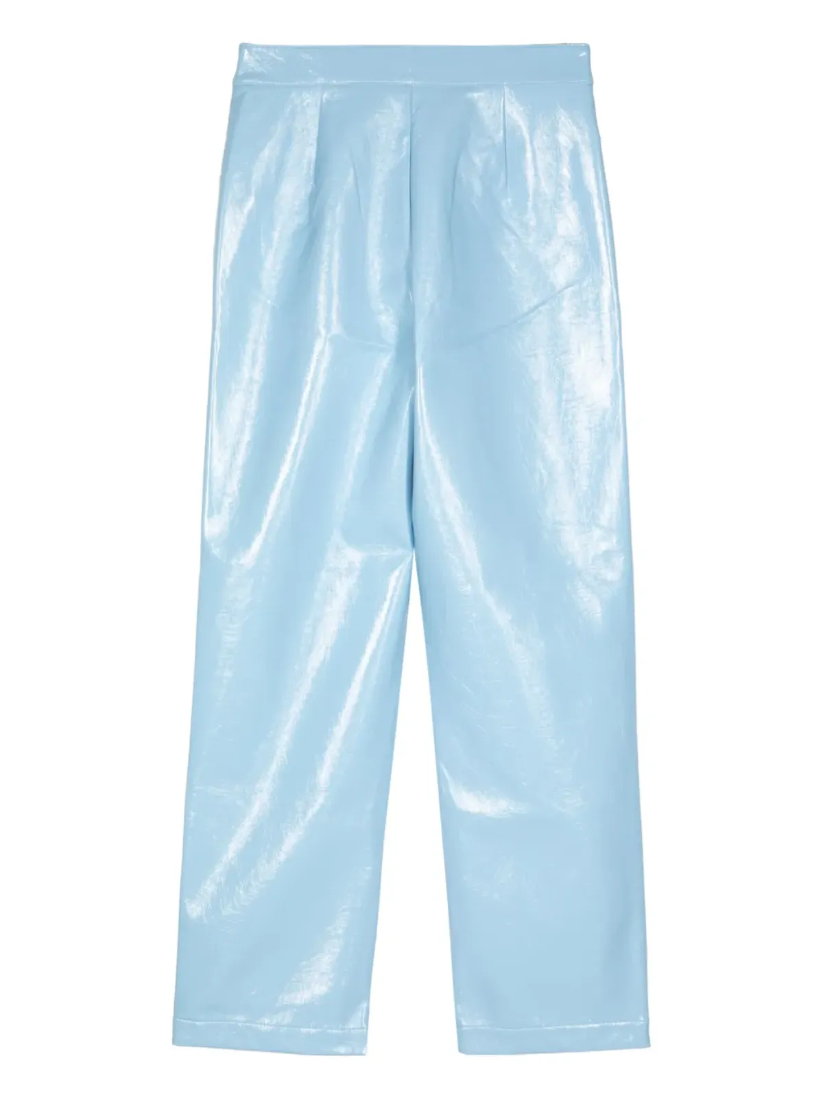 Kitri Janice patent-finish trousers - Blue - 画像2