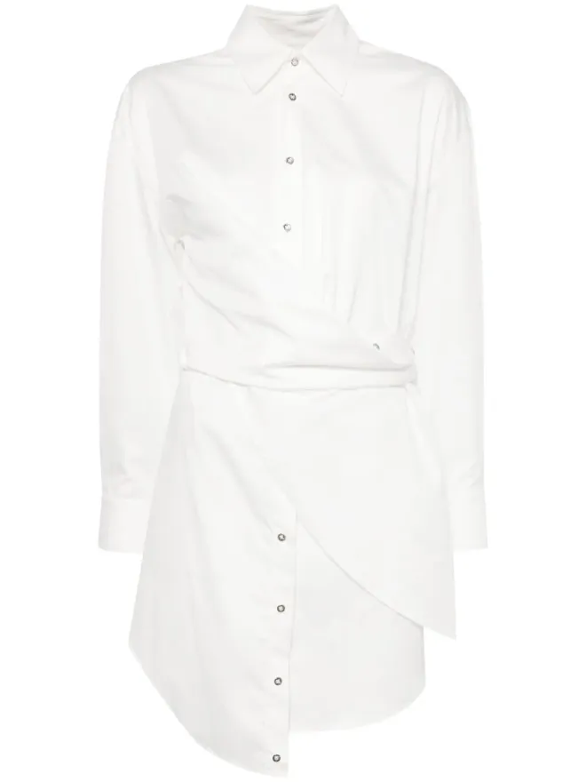 Marques ' Almeida Marques'Almeida ドレープラップシャツドレスの商品画像