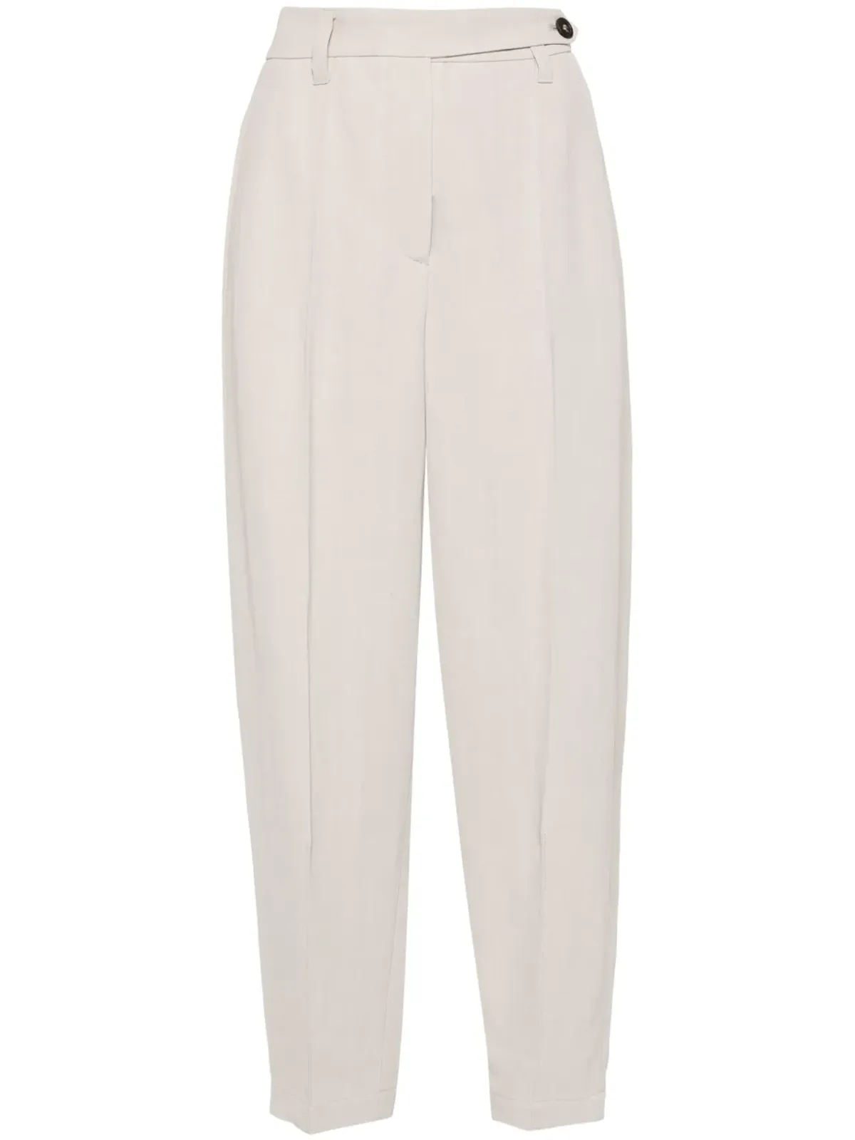 Brunello Cucinelli ハイウエスト テーパードパンツ - 画像1