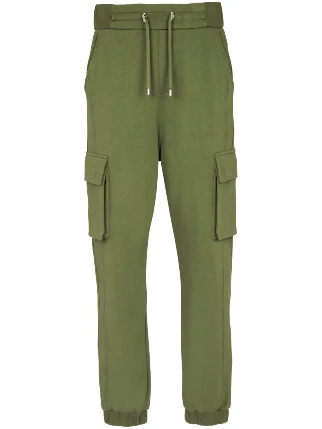 BALMAIN Balmain ロゴプリント カーゴ トラックパンツの商品画像