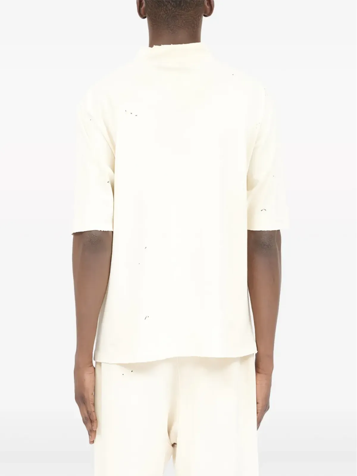 Maison Margiela 手書き風コットンTシャツ - 画像5