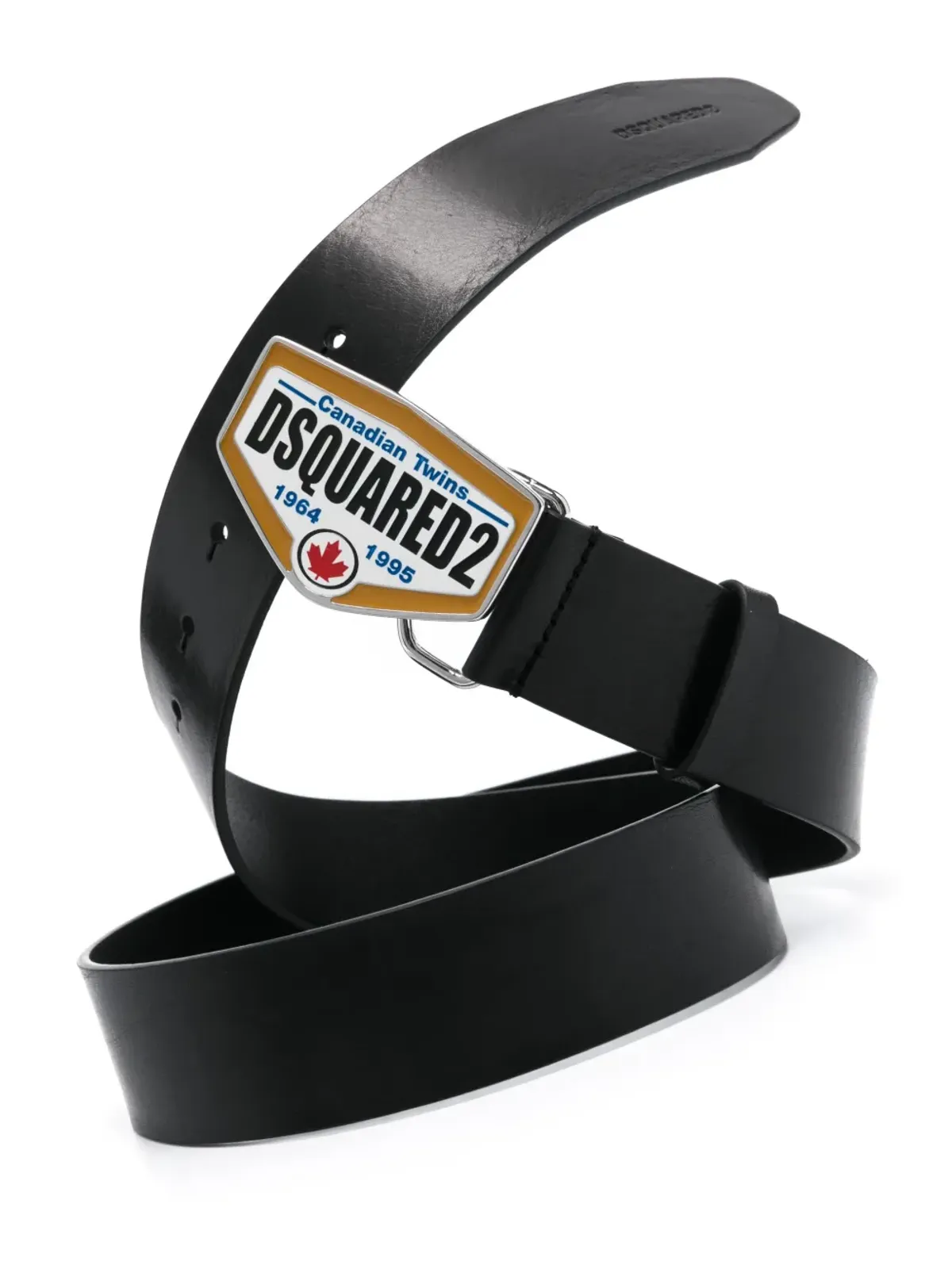 DSQUARED2 カナディアンツイン レザー ベルト - 画像2