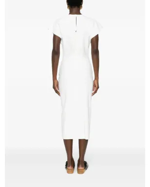ISABEL MARANT Mirna ヘンプ混紡 ミディドレス - サムネイル4