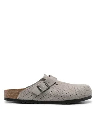 Birkenstock ボストン スエード サンダル グレー - サムネイル1