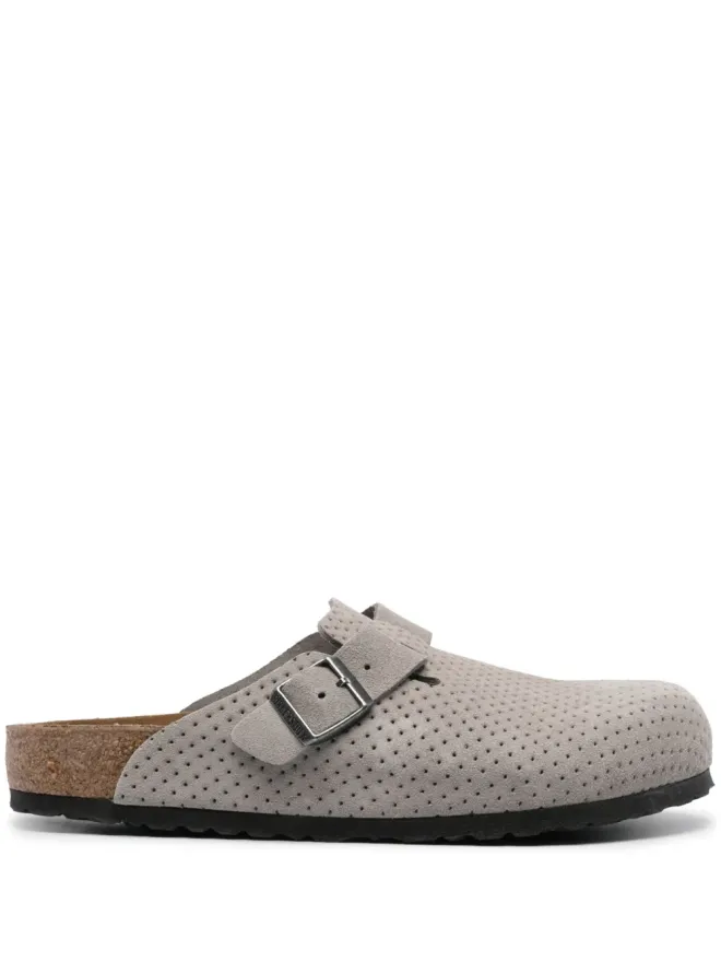 Birkenstock Birkenstock ボストン スエード サンダル グレーの商品画像