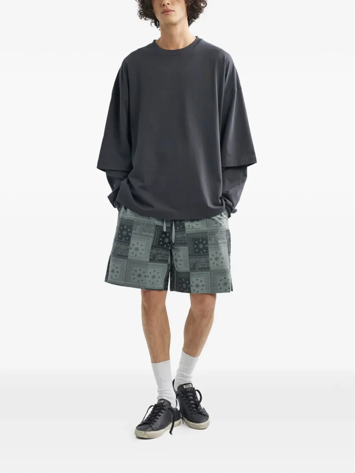 Off Duty ダブルスリーブTシャツ - 画像2