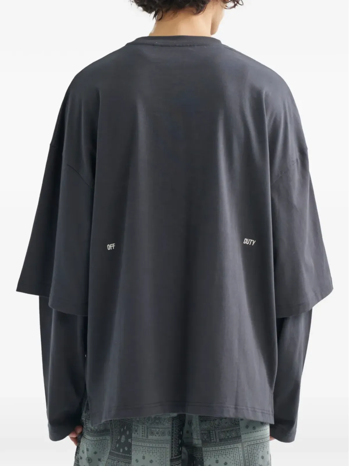 Off Duty ダブルスリーブTシャツ - 画像4
