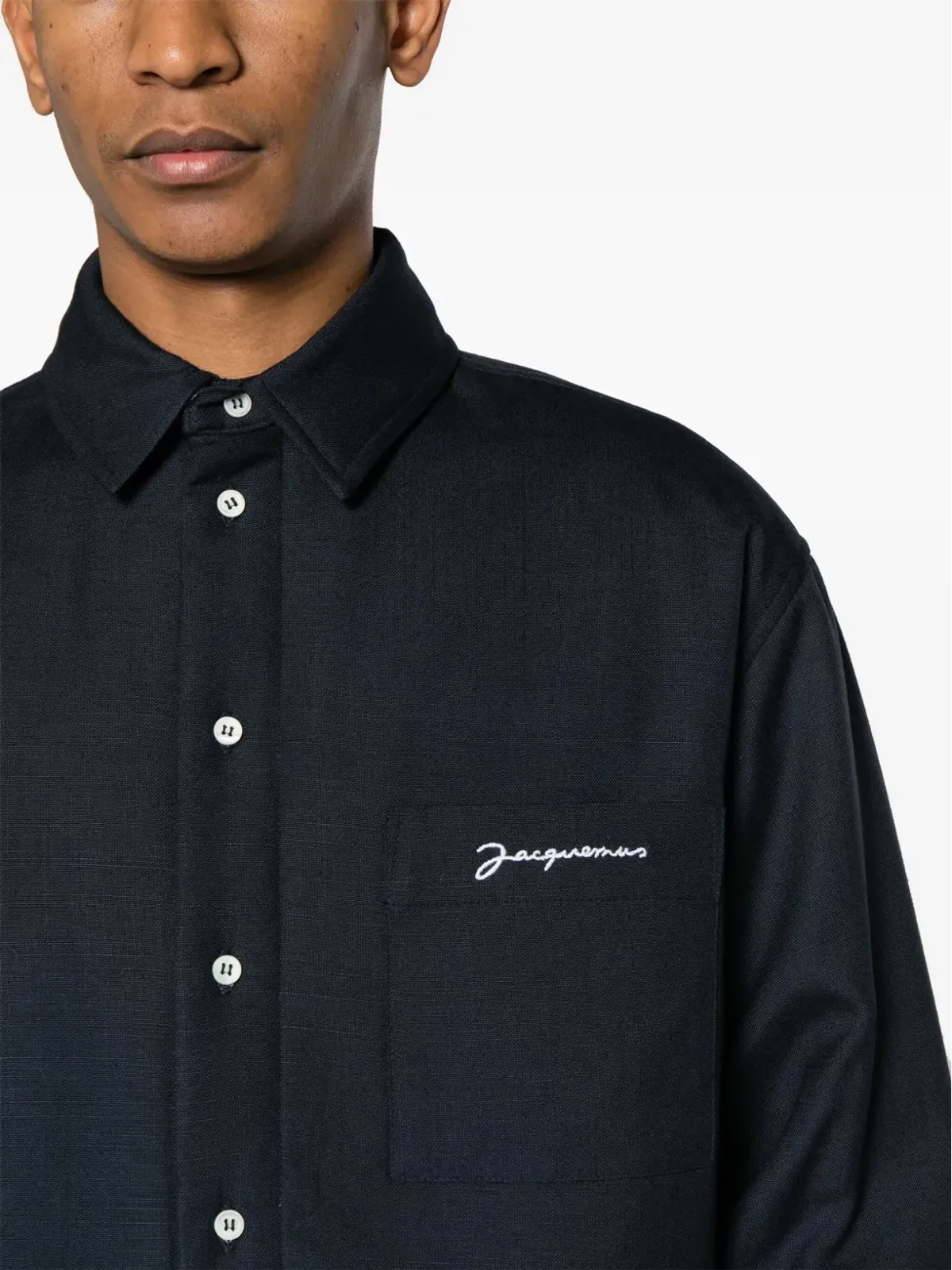 Jacquemus The Boulanger シャツ - ブルー - 画像5
