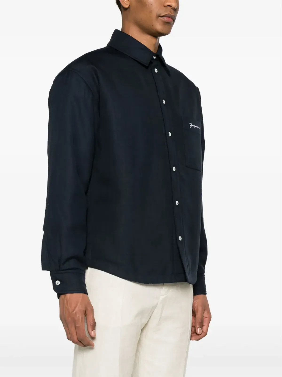 Jacquemus The Boulanger シャツ - ブルー - 画像3