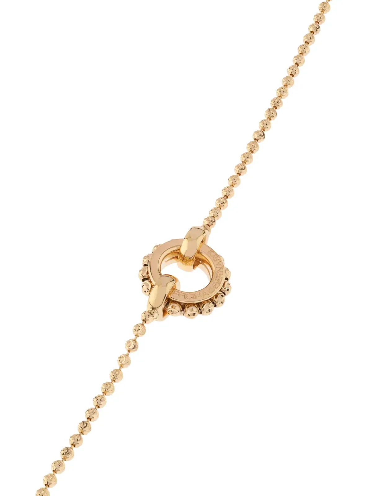 Officina Bernardi 18ktイエローゴールド ドーラムーン ダイヤモンド ブレスレット - 画像3