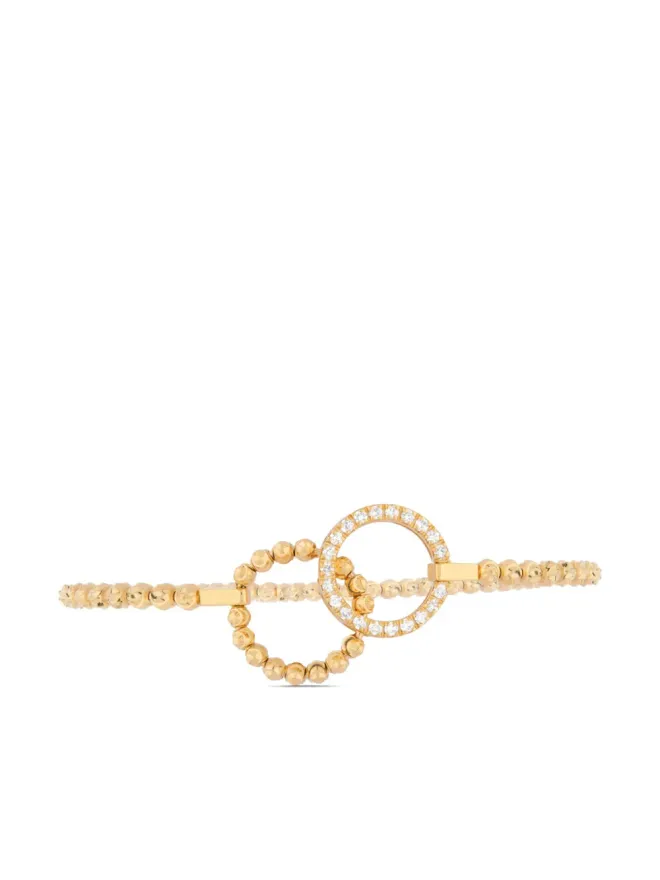 Officina Bernardi Officina Bernardi Moon Eden ダイヤモンド ブレスレット 18K イエローゴールドの商品画像