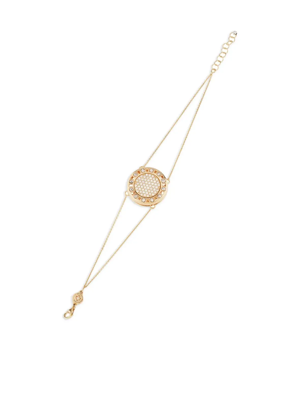 Officina Bernardi 18Kゴールド センザテンポ ダイヤモンド ブレスレット - 画像2