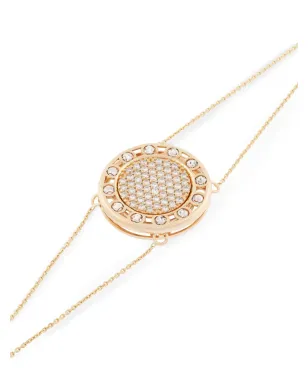 Officina Bernardi 18Kゴールド センザテンポ ダイヤモンド ブレスレット - サムネイル3