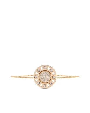 Officina Bernardi 18kt イエローゴールド小型 センザテンポ ダイヤモンド ブレスレット - サムネイル1