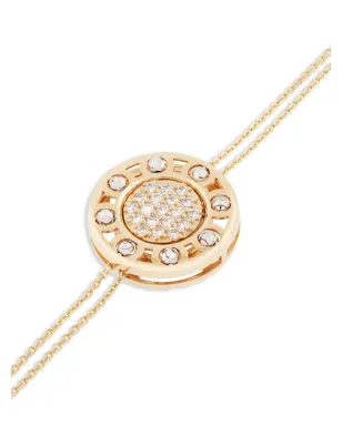 Officina Bernardi 18kt イエローゴールド小型 センザテンポ ダイヤモンド ブレスレット - サムネイル3