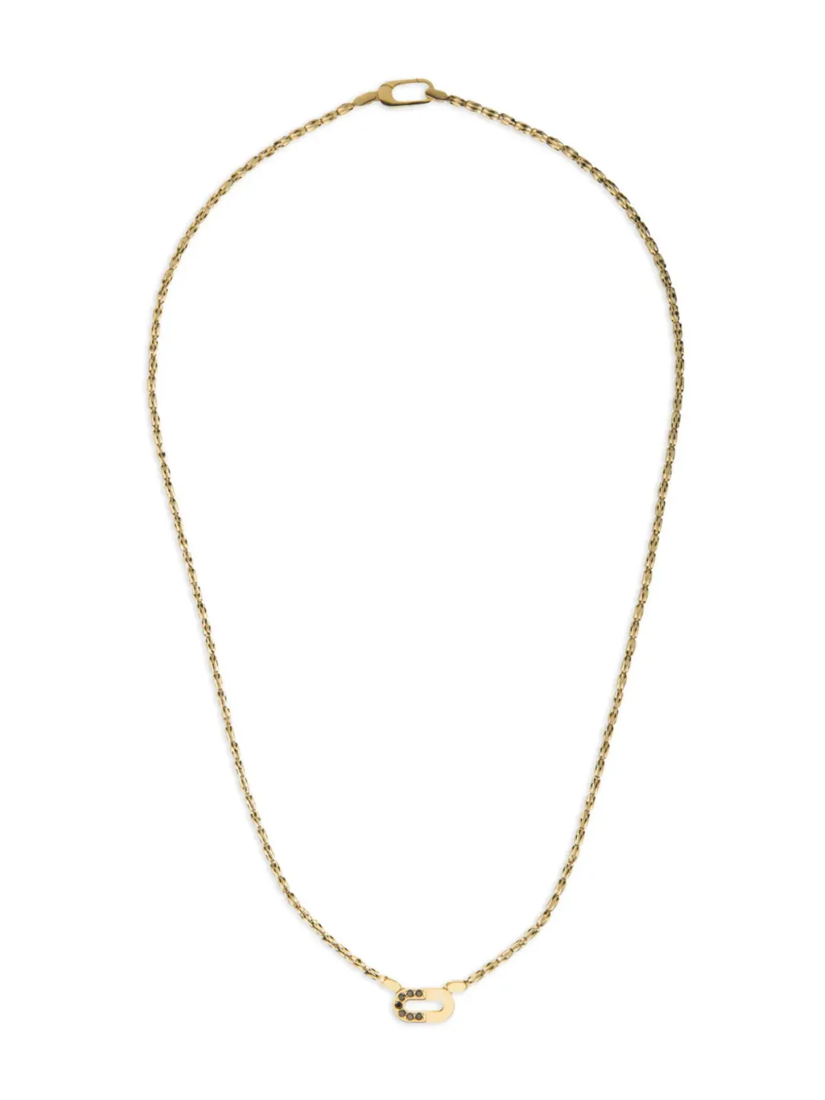 Officina Bernardi 18K イエローゴールド Dea ダイヤモンド ネックレス - 画像2