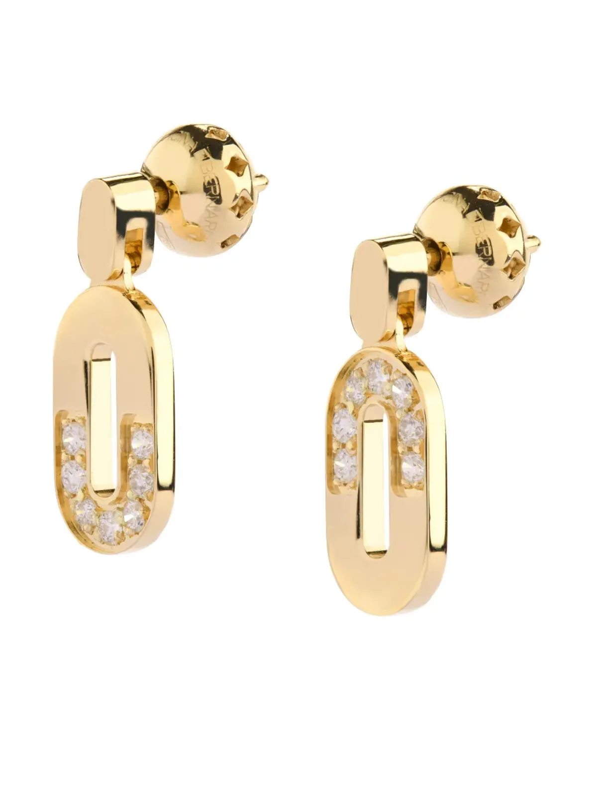 Officina Bernardi Dea ダイヤモンド ドロップ イヤリング - 画像2