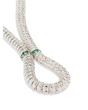 Officina Bernardi エニグマX エメラルドとダイヤモンド ネックレス - サムネイル3