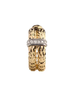 Officina Bernardi 18K イエローゴールド オフィディア ダイヤモンド イヤリング - サムネイル2
