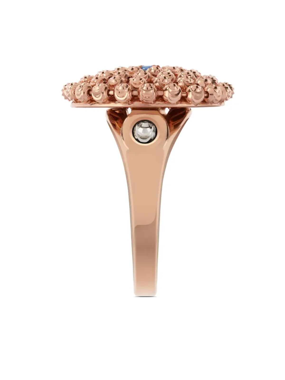 Officina Bernardi 18kt ローズゴールド ミモザ サファイア リング - ピンク - 画像3