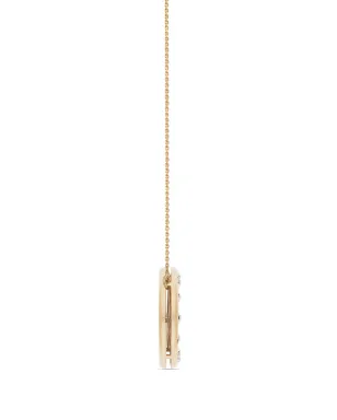 Officina Bernardi 18ktイエローゴールドのSenzaTempoダイヤモンドネックレス - サムネイル3