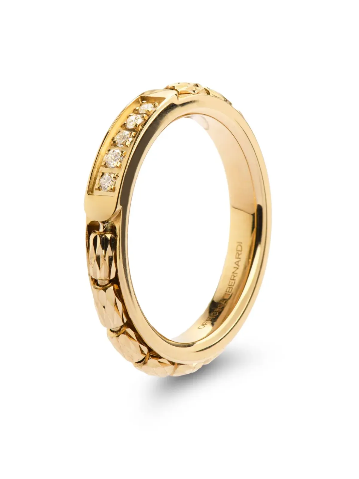 Officina Bernardi オフィチーナ ベルナルディ Dea ダイヤモンド リング - 画像2