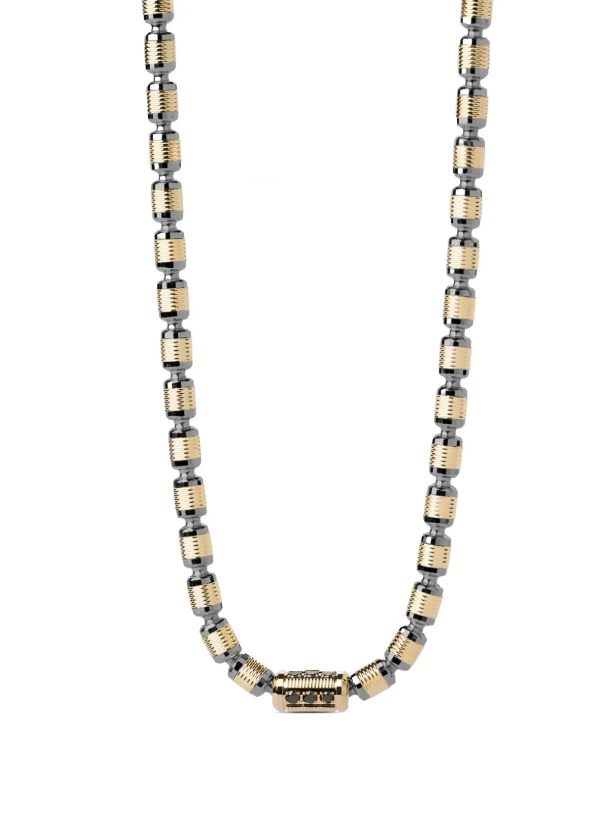 Officina Bernardi 18金イエローゴールド ルーメン ダイヤモンド ネックレス - 画像2