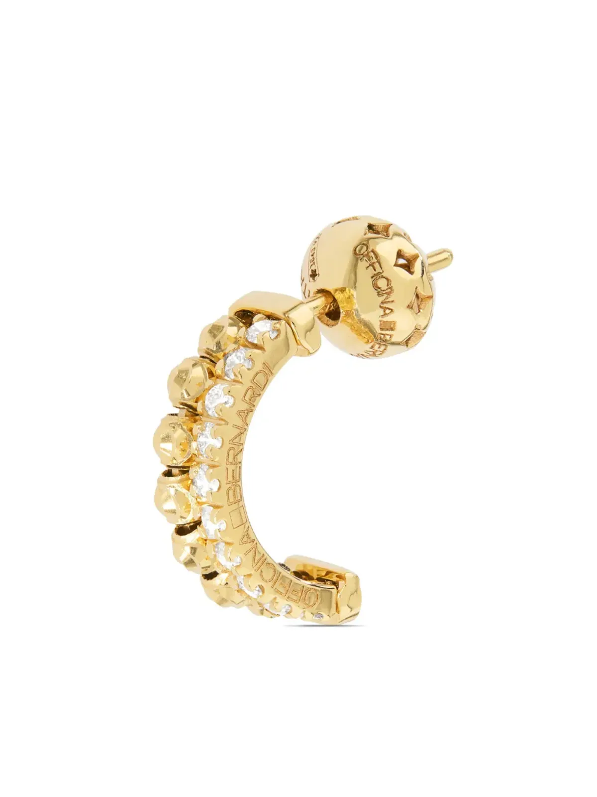 Officina Bernardi ムーンエデン ダイヤモンド イヤリング - 画像2
