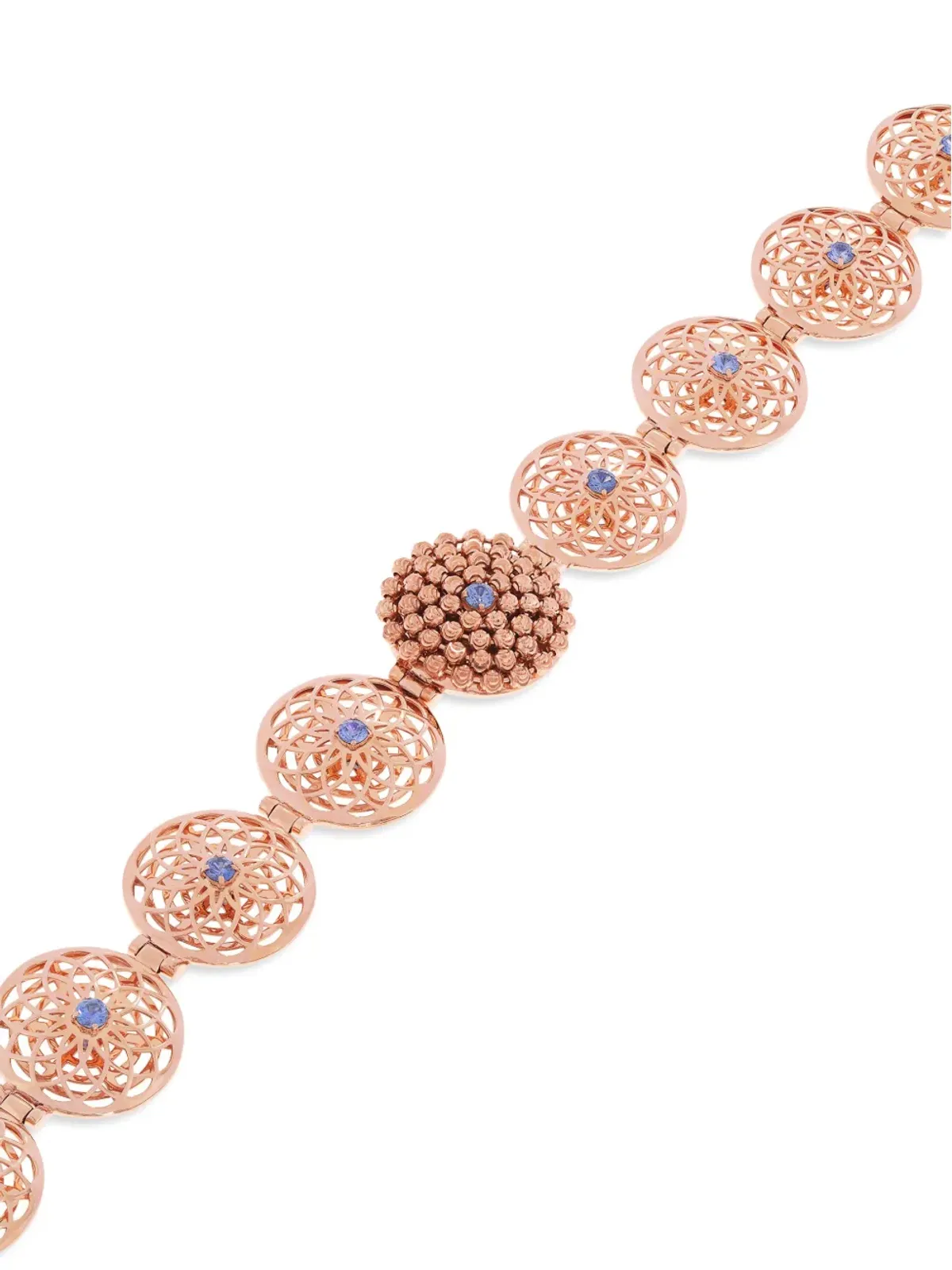 Officina Bernardi ミモサ サファイア ブレスレット 18K ローズゴールド ピンク - 画像3