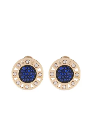 Officina Bernardi 18kt イエローゴールドと 18kt ホワイトゴールド センザテンポ サファイア イヤリング - サムネイル1